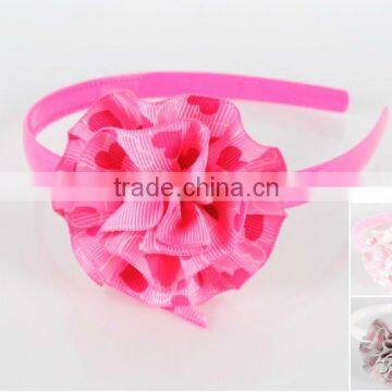 Fashion plastic flower children headband