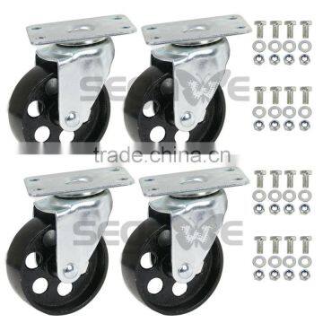 US Shipping ! 4pcs Tire Wheel Dollies Dolly Vehicle Car Auto Repair Moving Diamond photo-3