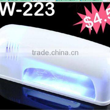 NEW Style shinning surface UV LED lamp 9w for nail dryer Light Cure Curing Dryer For Led Gel Nail Art Beauty Include 220V-240V,/