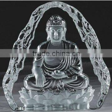 Deep engraving crystal iceberg trophy