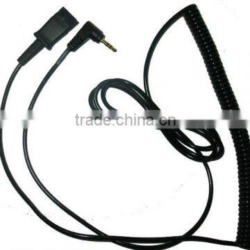 PLX compatible 2.5mm QD bottom adpator cord