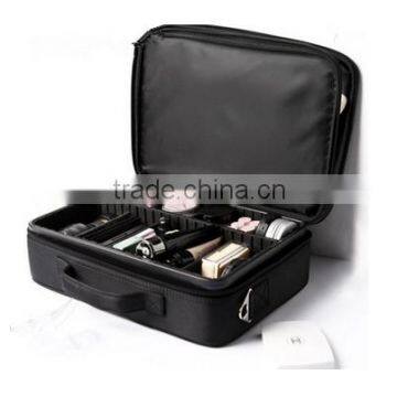 Makeup Train Case Professional Beauty Artist Storage Waterproof Makeup Cosmetic Bag Holder Organizer