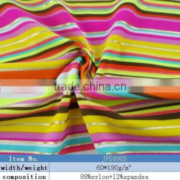 4 Way Stretch Nylon Spandex Bikini Fabrics