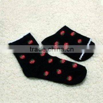 Lady Jacquard Cotton Socks