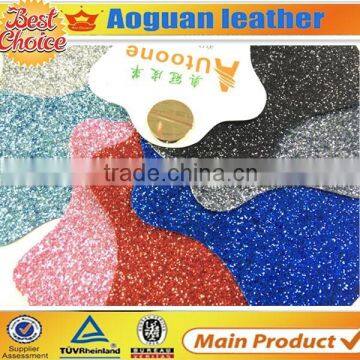 2015 the Most Popular Free Sample Fashion Glitter Shoe Fabirc