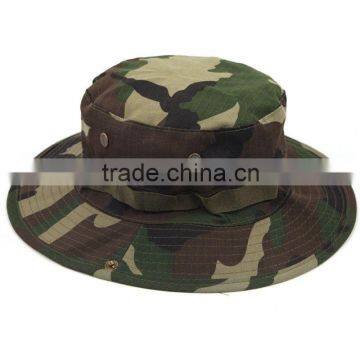 Camo hunting hat outdoor cotton bucket cap