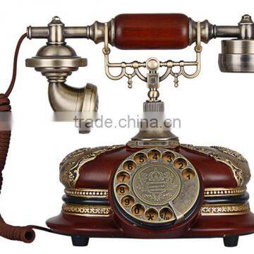 Caller creative fashion antique resin office fixed landline Alice