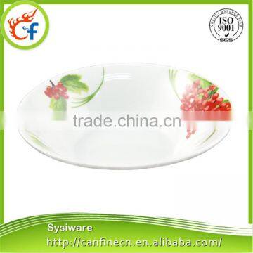 Wholesale high quality corelle ceramic dinnerware used restaurant ,heat resistant porcelain ceramic salad bowl