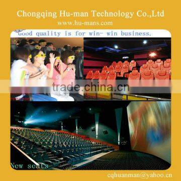 3DOF Pneumatic 3D,4D,5D,6D,7D Motion Theater Seats