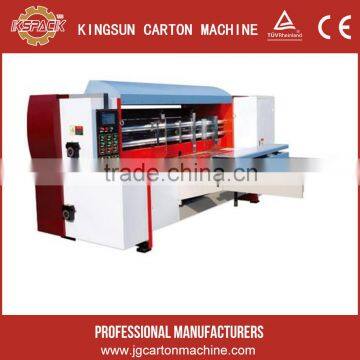 rotary slitting creaser machine , carton box making machine slitter scorer