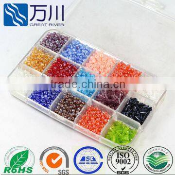 rondelle glass beads for jewelry/garment accessories/shoes/bags