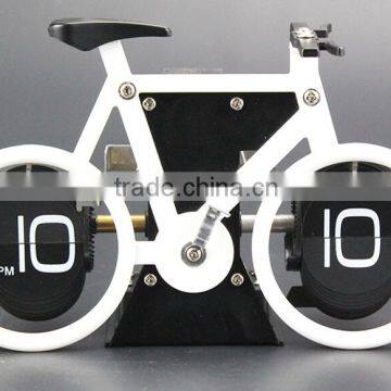 Quiet bedroom clock,Automatic cycle turning leaf clock