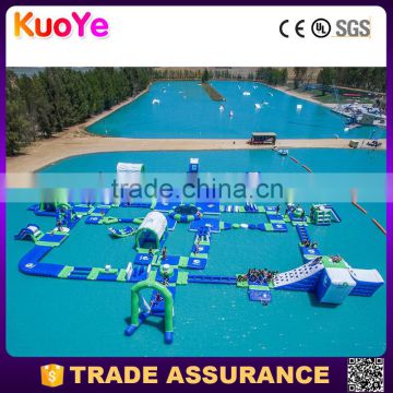 factory direct popular big floating inflatable water park for sale