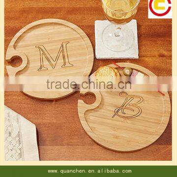 Bamboo wine & sack party trays