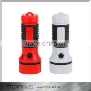 Plastic Cheap 3 LED Flashlight promotional gift 3AAA high quality torch light