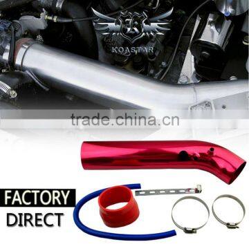 Wholesale Universal 3 Color Aluminium Air Intake Pipe/cold air intake pipe