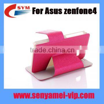 Manufacturer for asus zenfone 4 leather case ,for zenfone4 cover case