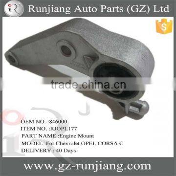 Stock Sale ! high quality engine mounting bracket for Chevrolet Opel CORSA C OEM No.846000