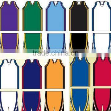 Hot sell Basketball Jersey/100% Polyester Jersey/Cheap basket Ball Jerseys