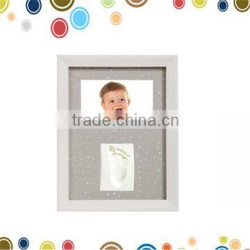 Baby memory handprint multi wall picture frame