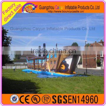 Large inflatable priate ship ,inflatable bounce playground