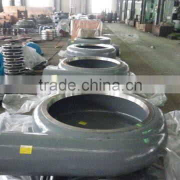 Wear resistant centrifugal pump volute liner