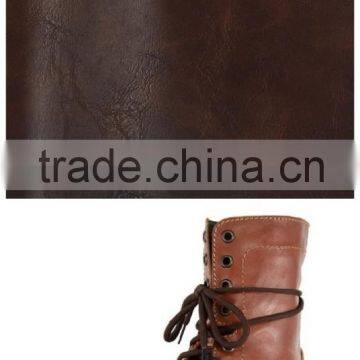 QILI embossed pu leather for women shoe making