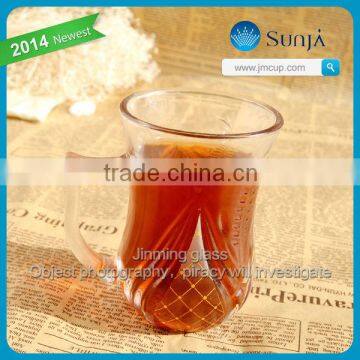 Best sale tea cup glasses wholesale oem for sale tea glass mug