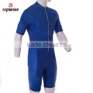 short sleeve sportswear custom men and women triathlon suit