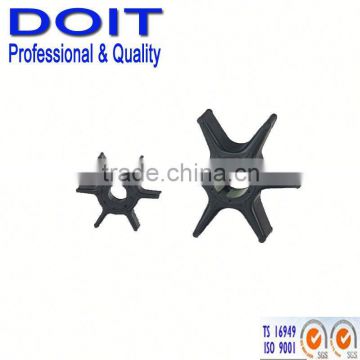 oem manufacturing rubber open impeller for slurry pump