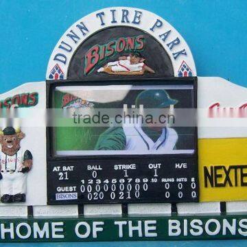 Scoreboard photo frame