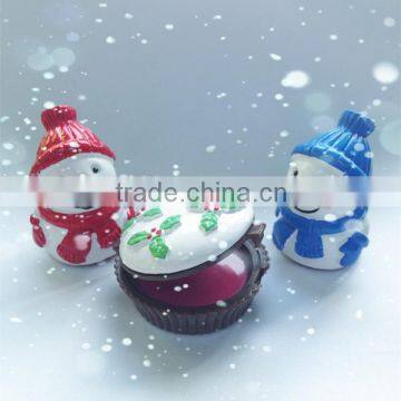 Merry Christmas Cupcake Shaped Cute Lip Gloss photo-3