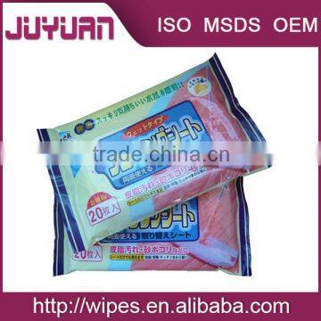 nonwoven shammy wet wipes or household leather products moist towelette