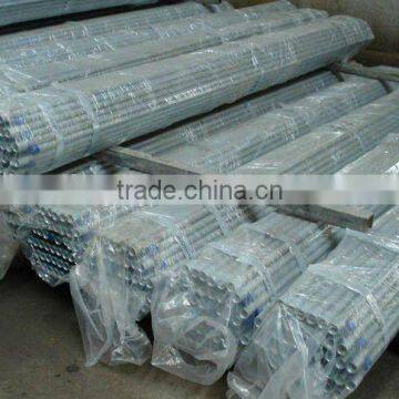 pre-galvanized carbon steel tubes for steel fabrications