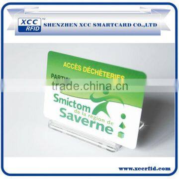 13.56Mhz ISO14443a/ISO15693 PVC RFID smart Card