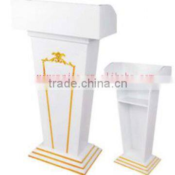 Good quality hotel wooden pulpit, hotel podium, hotel rostrum