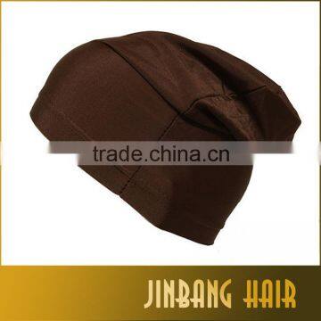 2016 Hot Selling Stretch Spandex Dome Cap Net Dome Cap Black Color Wig Cap photo-2