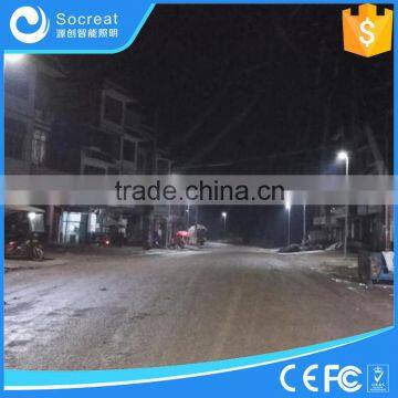 Adjustable Solar Panel, 20w 30 40w All in One Solar LED Street Light, Integrated Solar Park Roadway Light, photo-5