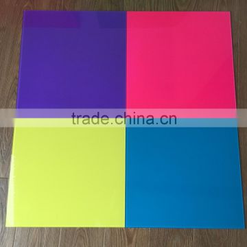 3.2mm 4mm lacqured glass message board ANSI and EN12150 certificate