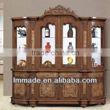 elegant style wooden wine cabinet (700662)