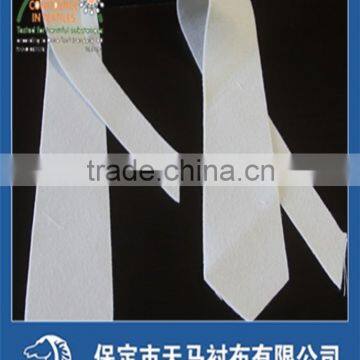 Competitive Price 100% polyester Neck tie Lining/ white color