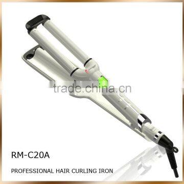 Professional Rotating As Seen on TV LCD Titanium Hair Curler