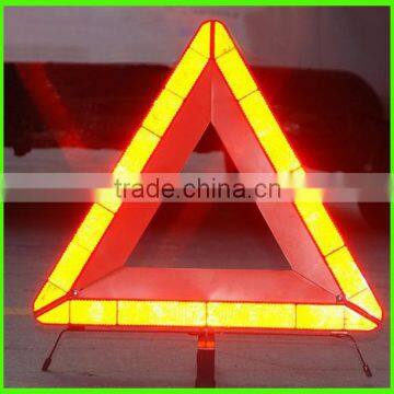 durable car safety warning triangle traffic sign