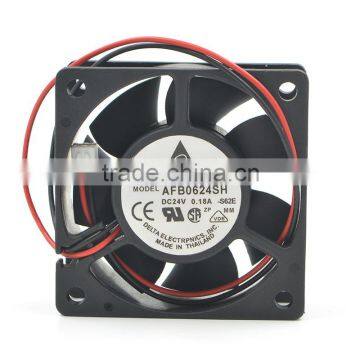 Rotary fan 6025 24V AFB0624SH 0.21A 6CM with 60 days warranty