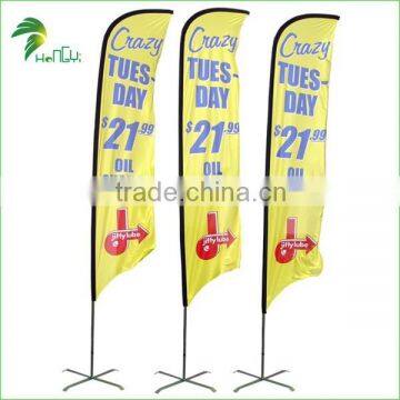 Advertising Beach flag /flying flag banner