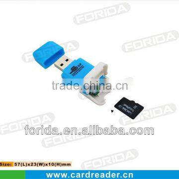 mini colorful promotional gift card reader usb 2.0 driver