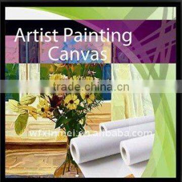 Arts Texture Fabric Pure Cotton Canvas