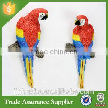 Hi-Q Custom Color Resin Parrot Antique Hanging Parrot Decoration Home Decoration