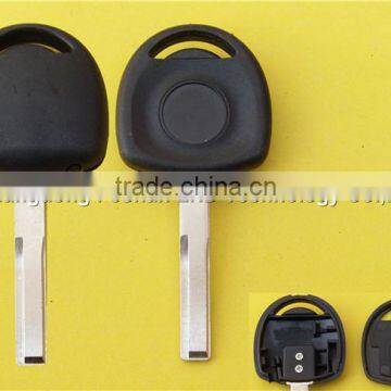 Keyless remote key blank transponder key shell for Opel with HU43 blade