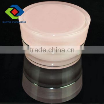 30gm pink plastic jar for comsetic,colorful UV gel jar